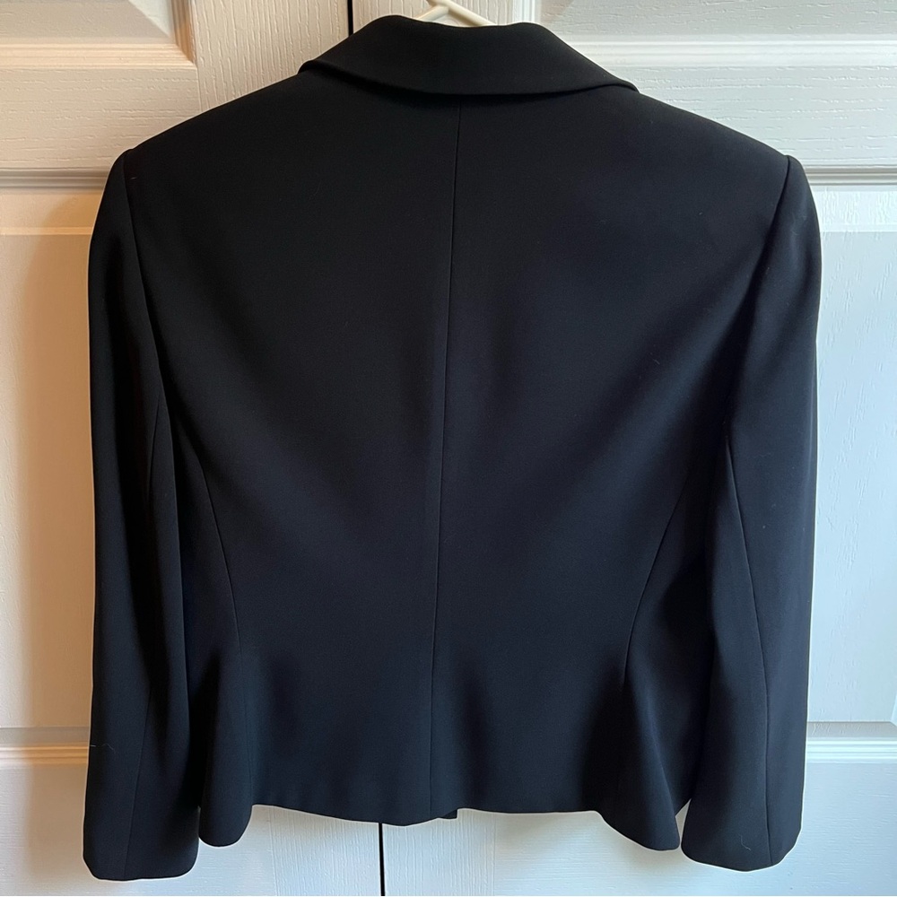 Le Suit Black Women's Blazer Size 10 Petite - Picture 2 of 5